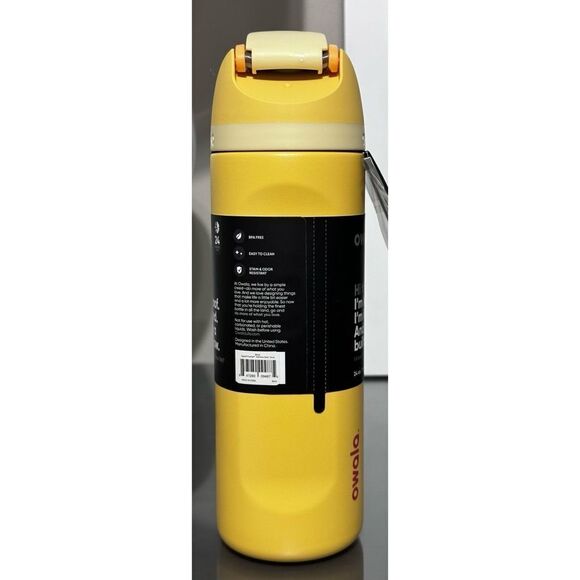 Owala FreeSip Disney Princess 24oz Stainless Steel Water Bottle, BELLE - Picture 5 of 6
